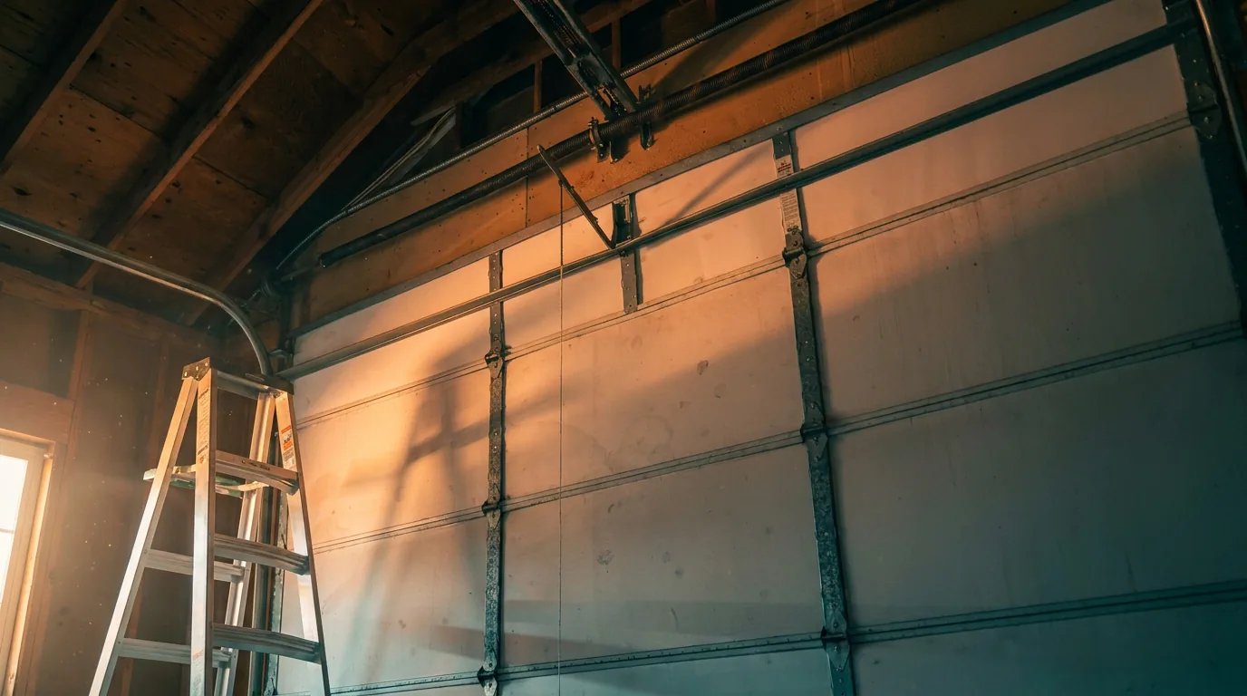 The Ceiling Above Your Garage Door Belongs to the Door